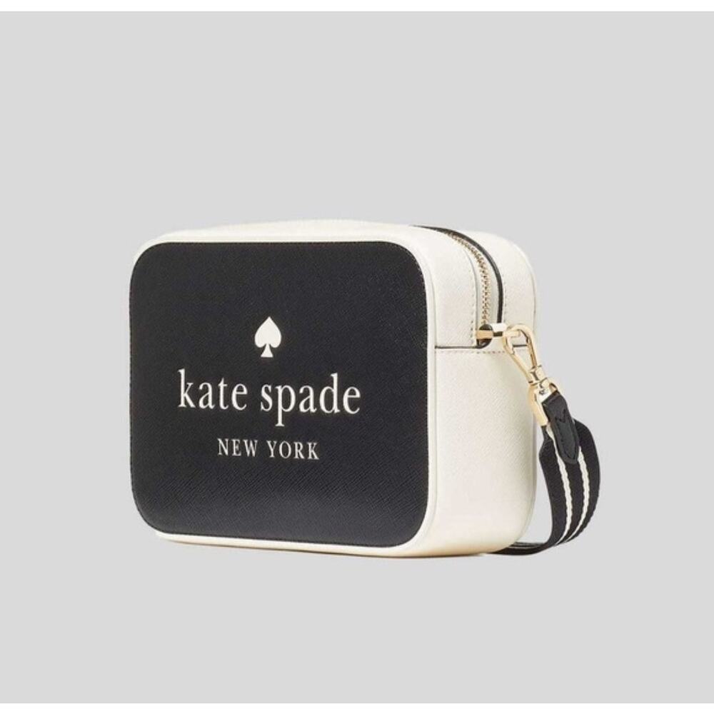 Kate Spade Oh Snap Colorblock Mini Camera Crossbody Bag – Black Multi - NWT - Picture 9 of 11